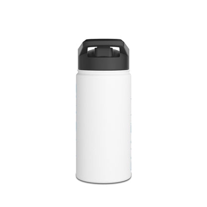 DNA Fit Labs Stainless Steel Water Bottle - Durable Hydration for Fitness, Gym, Outdoors, Sports, Travel