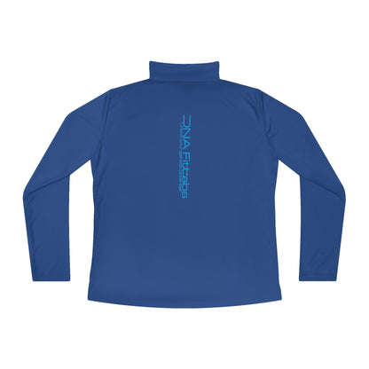 Ladies Quarter-Zip Pullover, Stylish Activewear, Comfort Layer, Sports Gift, Casual Chic Top, Fitness Apparel
