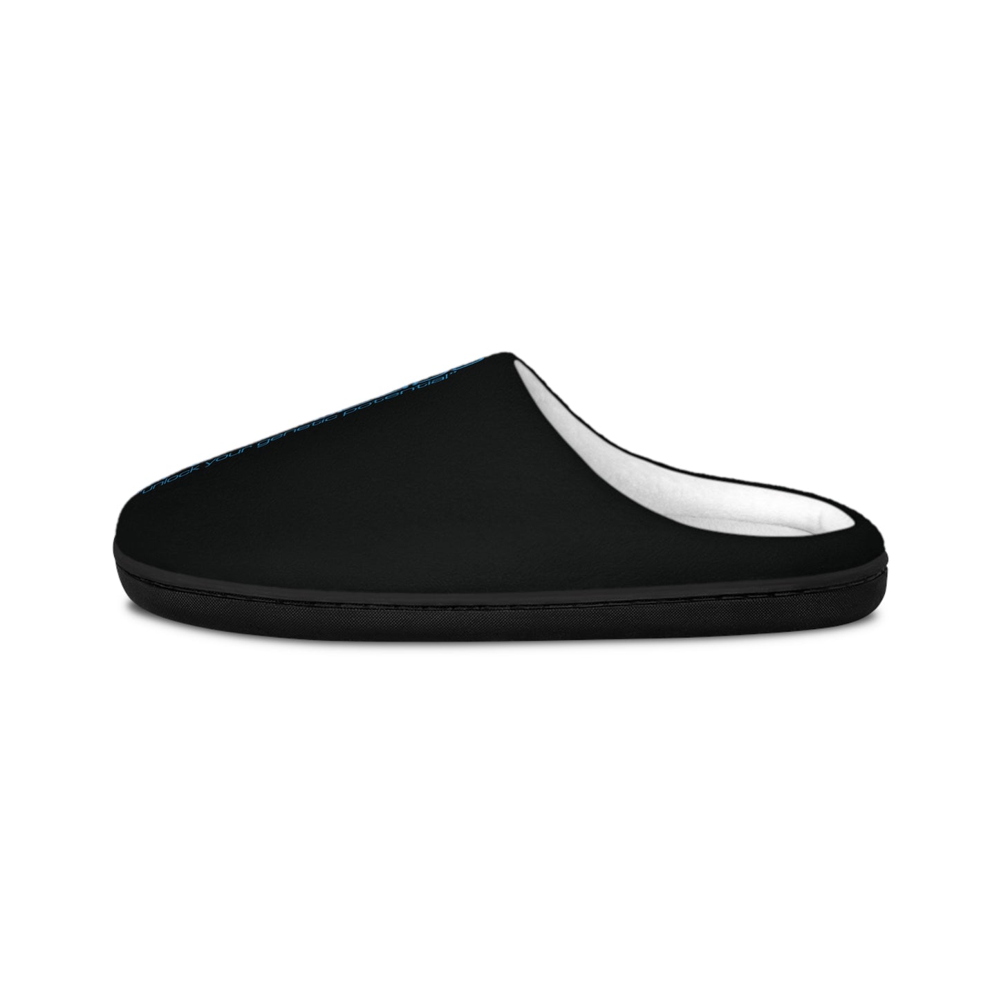 Cozy Indoor Slippers for Men, Personalized Comfort Slippers, Gift for Home, Relaxation Shoes, DNA Fittabs Style