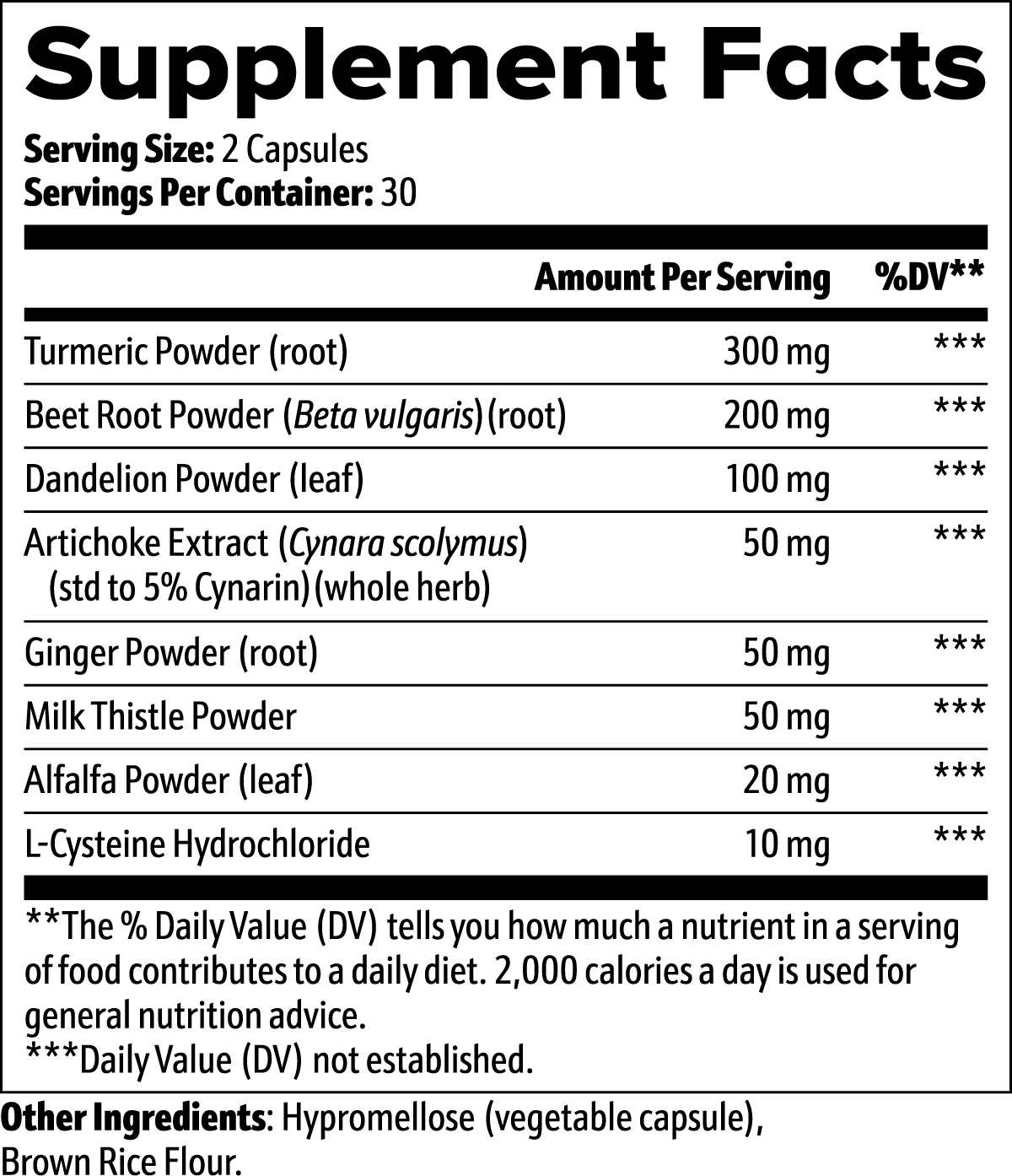 LVR8 (Liver Support)