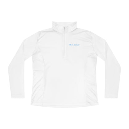 Ladies Quarter-Zip Pullover, Stylish Activewear, Comfort Layer, Sports Gift, Casual Chic Top, Fitness Apparel