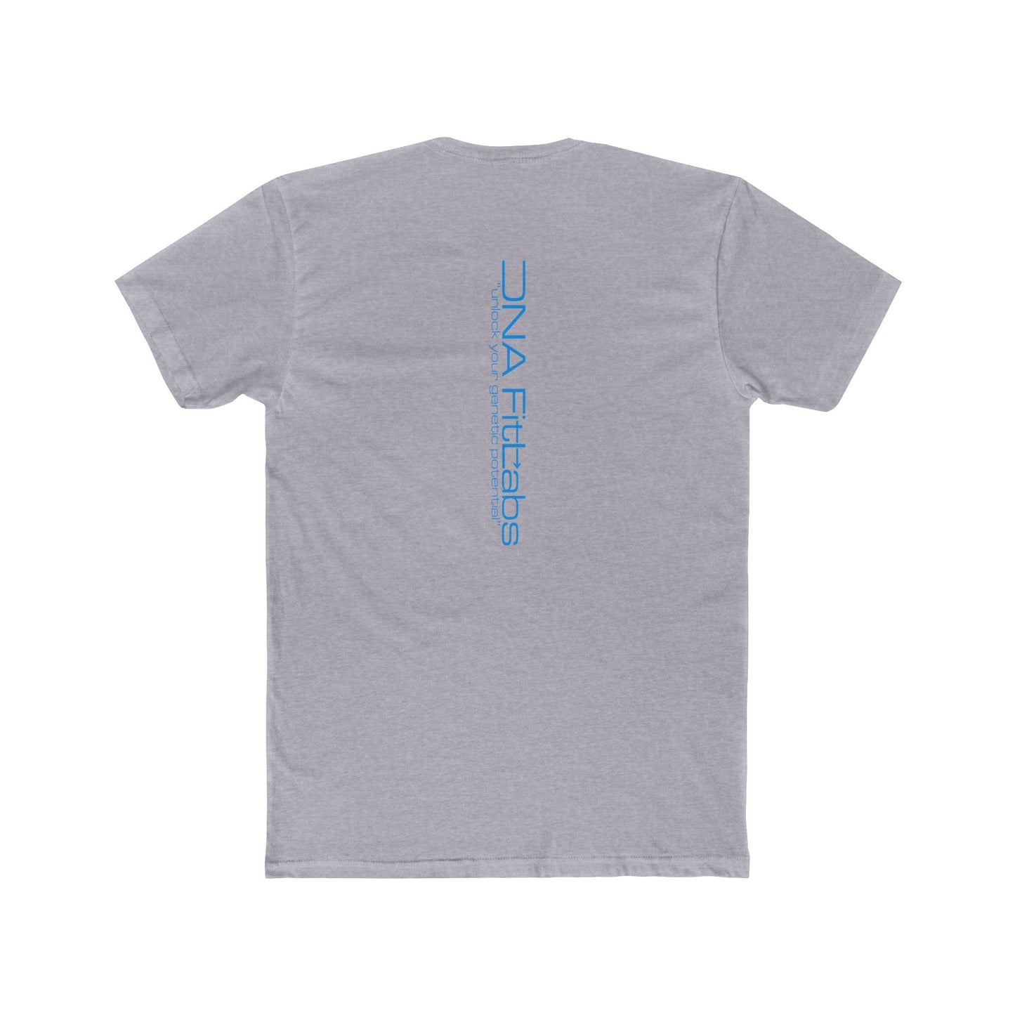 Unisex Cotton Crew Tee with DNA Fit Tabs Design, Casual Wear, Science Lover Gift, Graphic Tee, Everyday Essentials, Gift for Him/Her