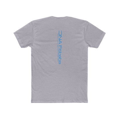 Unisex Cotton Crew Tee with DNA Fit Tabs Design, Casual Wear, Science Lover Gift, Graphic Tee, Everyday Essentials, Gift for Him/Her