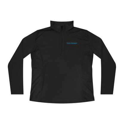 Ladies Quarter-Zip Pullover, Stylish Activewear, Comfort Layer, Sports Gift, Casual Chic Top, Fitness Apparel