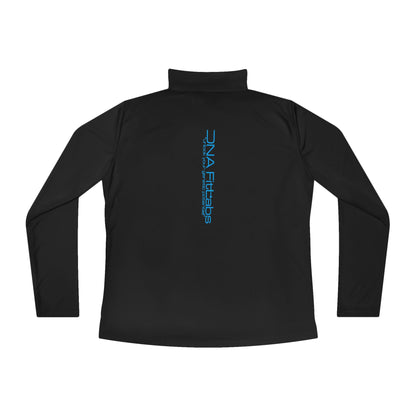 Ladies Quarter-Zip Pullover, Stylish Activewear, Comfort Layer, Sports Gift, Casual Chic Top, Fitness Apparel