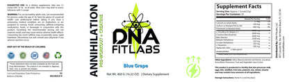 Pre-Workout w/Creatine 5g (Grape Annihilation)