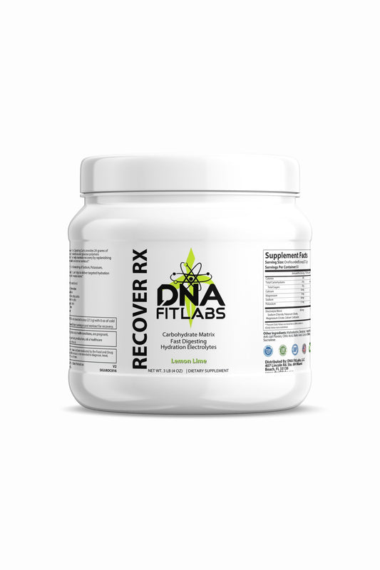 RECOVER RX - Recovery Carb + Electrolytes: Lemon Lime 1365g