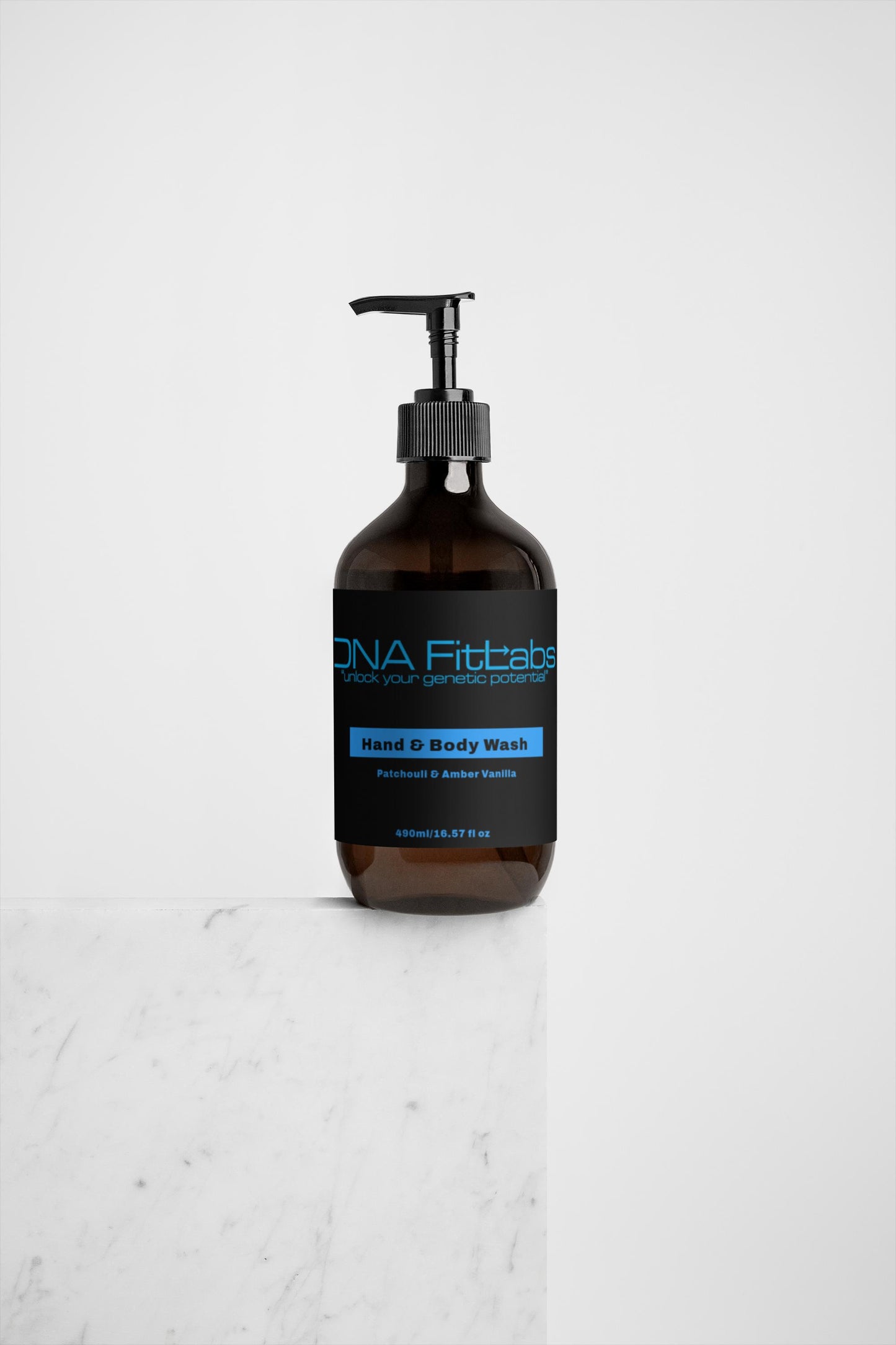 Hand & Body Wash, Patchouli & Amber Vanilla