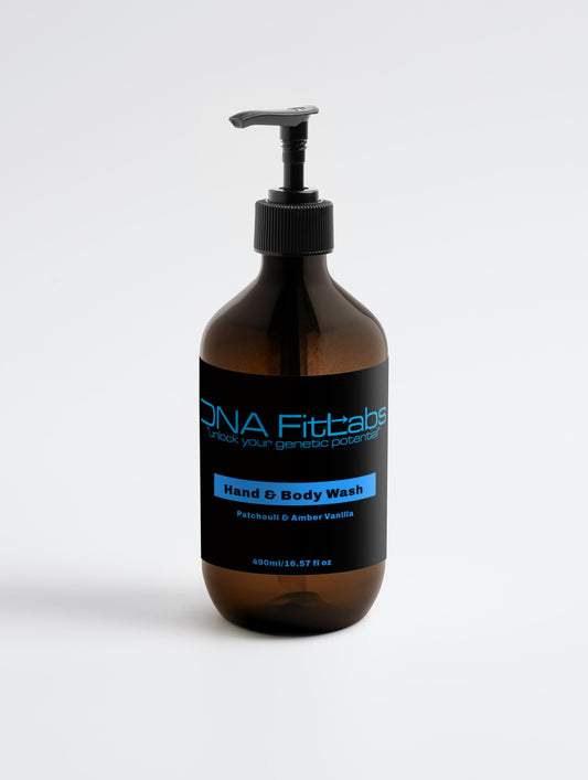 Hand & Body Wash, Patchouli & Amber Vanilla
