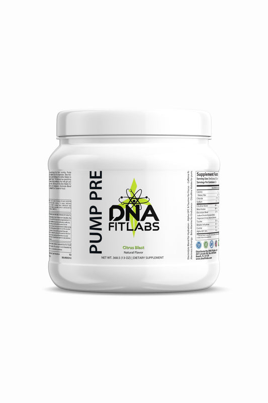 Pump Pre-Workout Citrus Blast 312g w/ Natural Flavor