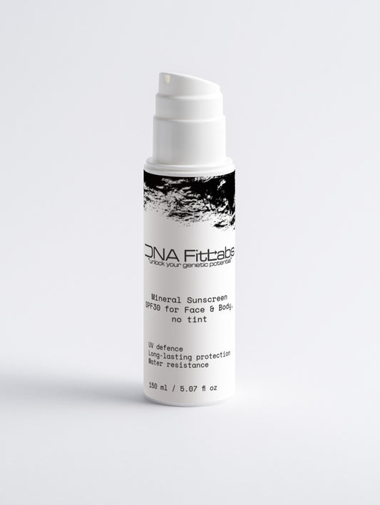 Mineral Sunscreen SPF30 for Face & Body, no tint